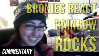 Blind Commentary Bronies React Rainbow Rocks [upl. by Fariss]