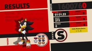 Sonic Forces  Metropolitan Highway  Shadow 013123 [upl. by Loos172]