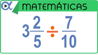 ➗ DIVISIÓN de una FRACCIÓN MIXTA entre una FRACCIÓN PROPIA 👉 con Diferente Denominador [upl. by Naji]