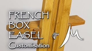 French Box Easel Customisation for Small Boards [upl. by Atirrehs]