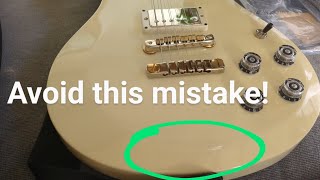 Watch this before you buy any PRS guitar McCarty 594 Thinline with permanent damage [upl. by Werby]