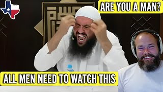 Are You A Man Very Powerful Speech  Reaction Mohamed Hoblos All Men Must Watch [upl. by Thesda]