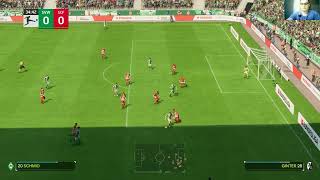 SV Werder Bremen My reactions and comments gameplay EA Sports FC 24 [upl. by Hplodnar]