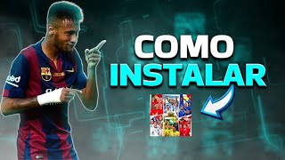 Como Instalar o patch no eFOOTBALL MOBILE [upl. by Felton171]