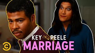 Marriage Stories feat Rashida Jones  Key amp Peele [upl. by Esdnyl]