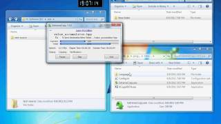 ExtremeCopy VS TeraCopy VS Windows 7 VS SuperCopier2  copy file tool comparison [upl. by Darbie]