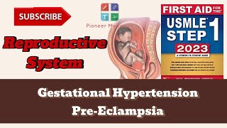 USMLE step 1Gestational HypertensionPreeclampsia from First AIdReproductive PathologyUrduHindi [upl. by Susejedesoj]