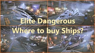 Elite Dangerous  Where to Buy Ships 5 Tips [upl. by Adnic]