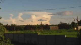 Cumulonimbus Capillatus Incus Timelapse [upl. by Jeannie]