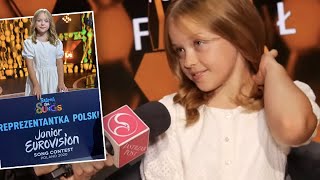 Alicja Tracz o Eurowizji Junior 2020 quotNiedowierzanie szok i szczęściequot [upl. by Yanat]