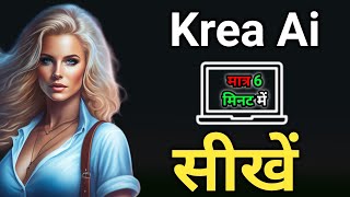 Krea Ai kaise use kare  krea Ai Tutorialin Hindi TheAiJob [upl. by Ayekam]