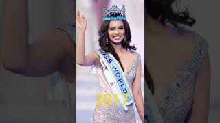 Miss worlds from 2013 to 2020 😍😍 shortsviral trendingshorts [upl. by Klina]