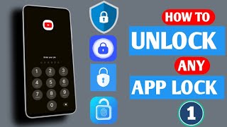 How to unlock app lock on android phone [upl. by Eeltrebor]