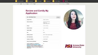 How to apply to ASU Online  Step 6 Submit [upl. by Diane]