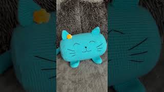 Crochet Cat Pillow [upl. by Latsryc]