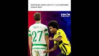 Dortmund Crush Celtic 71 in Champions League Rout [upl. by Inaffit994]