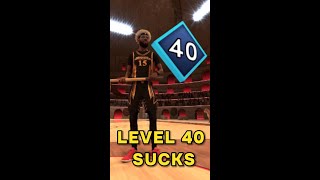 Do NOT Waste Your TIME for Level 40 on NBA 2K25 [upl. by Airbmak]