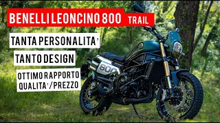 Benelli Leoncino 800 Trail  NinfioVlog CHE STILE [upl. by Asek]