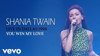 Shania Twain  You Win My Love Live In Dallas  1998 Official Music Video [upl. by Kreindler]