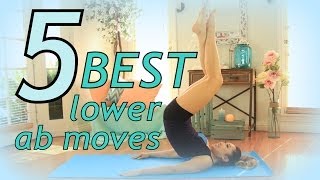 5 Best Exercises to Flatten your Lower Belly [upl. by Aivartal]