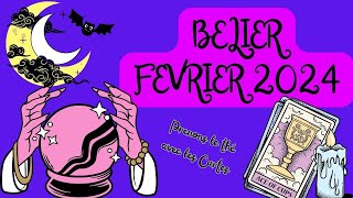 BELIER FEVRIER 2024 quotBelle évolution PRO Amour déçuquot tarot bélier [upl. by Rashidi60]