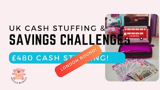 Cashstuffing £480  Week 41  savingschallenges cashenvelopes [upl. by Vento]