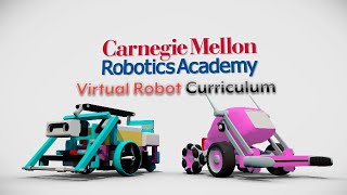 Virtual Robot Curriculum from Carnegie Mellon Robotics Academy [upl. by Kabab897]