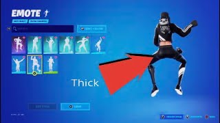 Fortnite Shadow Ruby skin with sus emotes 🍊 [upl. by Westfahl728]