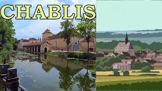 CHABLIS village viticole de Bourgogne [upl. by Tamma]