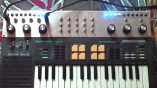 Circuit Bent Casio SK5 with CGS Synthacon Filter [upl. by Llenet228]