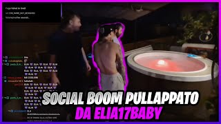 SOCIAL BOOM VA A CASA DI ELIA17BABY MA NON FINISCE BENE [upl. by Asaeret]