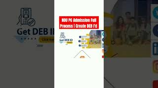 Nalanda Open UniversityPG Admission2024Apply Step By StepCreate DEB IdDEB Id kya hota hai [upl. by Gaspar]