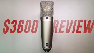 Neumann U87 Ai Mic Review  Test Compared to NW700 AT2020 NT1 SM7b KSM44a C414 XLII [upl. by Vaientina]