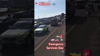 Millport Emergency Services Day September 8th 2024 police ambulance firebrigade coastguard [upl. by Oby158]