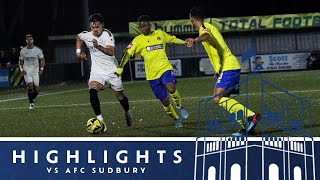 HIGHLIGHTS  AFC Sudbury vs St Albans City  FA Cup 2nd Qualifying Round  20th September 2022 [upl. by Kirk]