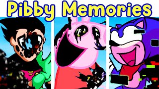 Friday Night Funkin Pibbys Distored Memories V1 Peppa Pig Teens Titan Picoyo FNF Pibby Mod [upl. by Bert]