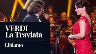 Verdi  La Traviata quotLibiamoquot Jean Francois Borras  Anita Hartig LIVE [upl. by Dahlstrom]