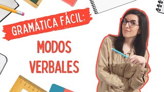 Modos verbales indicativo subjuntivo e imperativo  LENGUA CASTELLANA FÁCIL 📚 [upl. by Sanford]