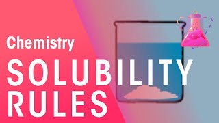 Solubility Rules  Acids Bases amp Alkalis  Chemistry  FuseSchool [upl. by Scrope]