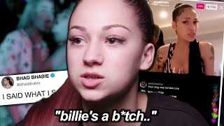 bhad bhabie throws MAJOR shade at billie eilish MESSY [upl. by Flora]