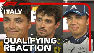 Drivers React After Qualifying  2024 Italian Grand Prix [upl. by Ahpla]