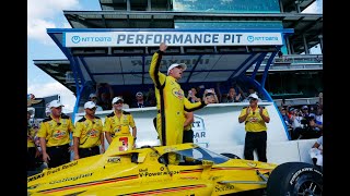 INDY 500 2024 SCOTT McLAUGHLIN en la pole caos en CHEVROLET y drama para MARCUS ERICSSON [upl. by Lonnard]