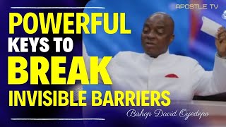 Bishop David Oyedepo Sermon POWERFUL KEYS TO BREAK INVISIBLE BARRIERS [upl. by Notneb]