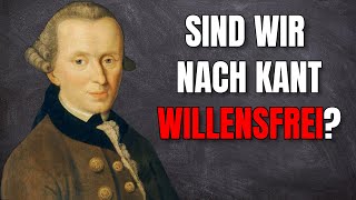 Willensfreiheit amp Determinismus bei Kant verständlich erklärt EthikPhilosophieAbitur [upl. by Derraj]