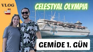 Cruise Gemisinde 1 Gün  Celestyal Discovery  Patmos Adası  Yunanistan Adaları [upl. by Aiduan]