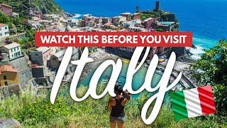 ITALY TRAVEL TIPS FOR FIRST TIMERS  50 MustKnows Before Visiting Italy  What NOT to Do [upl. by Atirma606]