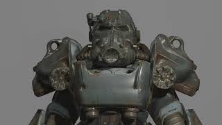 T60 Power Armor Game Extract Blender [upl. by Saber]