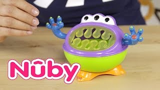 NUBY Monster Zestaw do nauki samodzielnego jedzenia i picia [upl. by Chita]