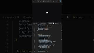 Micro Css tip button aniation 🍁😍 short shorts html css animation coding [upl. by Custer]