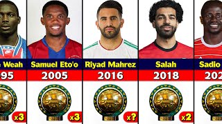 African Footballer of the Year Award Winners 1970  2022 [upl. by Alphard]